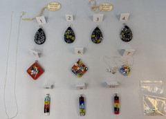 Murano Glass Pendant Necklace Italy Millefiori Murrine Art Glass Choice MS03