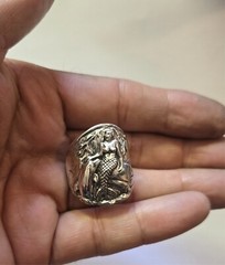 STERLING SILVER MERMAID GREETING DOLPHIN RING SIZE 9