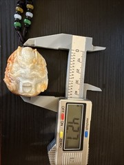 Untreated Genuine Grade A Burma Myanmar Jadeite Dragon Head 純天然翡翠A貨龍頭 Certified