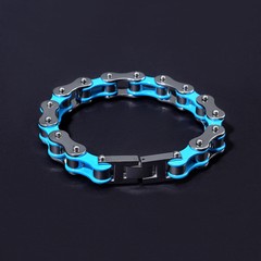 Mens Bracelets Motorcycle/Bike Chain Link Bracelets 316L Stainless Steel jewelry