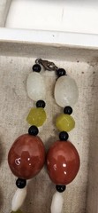 Gorgeous Huge Stone Beaded Artisan Necklace Lot Sterling Silver Turquoise Coral