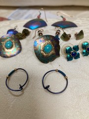 Lot of 8 pr HOLLY YASHI Retired Earrings