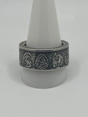 2023 Mexican Libertad Silver Coin Ring -. 999 Silver – Size 11