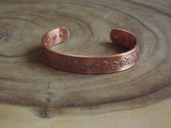 Pure Copper Magnetic Bracelet – Solid Copper Arthritis Pain Therapy Energy Cuff
