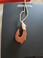Bali Barbed Fish Hook Necklace