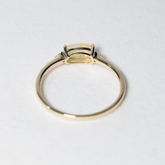 Unique Pattern Mexican Egg Fire Opal Engagement Wedding Ring 18K Yellow Gold