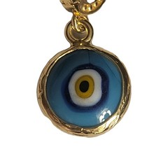 Artisan Collection Of Turkey Blue Glass 18kgos,925, Pendant/Charm,NIP