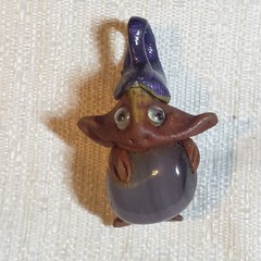 Genuine Whimsical Creature Clay Figurine Pendant – Elouisia