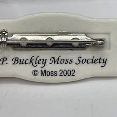 P. BUCKLEY MOSS Society 10 Year Member Collectible Pin Brooch Moss 2002