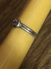 Sterling Silver .925 ‘Lover’s Knot’ Ring, Size 7 Thailand