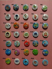 *TEEN TITANS GO!* pins/buttons, magnets or keychains of your choice