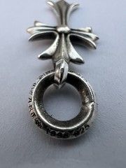 Chrome Hearts Small Cross Silver .925 Pendant Authentic