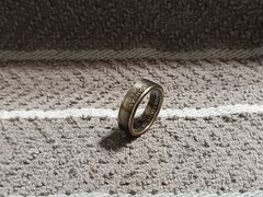 Kansas Handcrafted Washington Quarters coin ring, size 8 2005