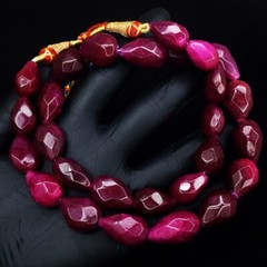Absolutely Fantastic Red Ruby 623.00 Cts Necklace Beautiful Jewelery VK 26 E595