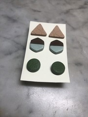 Handmade Polymer Clay Stud Set