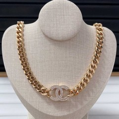 Floral women’s pearl enamel metal necklace (32 Styles)