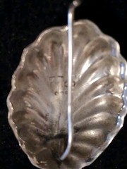 Shell design Taxco Earrings 925 Mexico Pierced Vintage Read Description