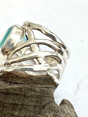 Janice Girardi Three Stone Wave Ring
