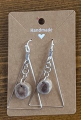 Beautiful Handmade Deer/ Elk Antler Shed Earrings