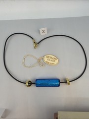 Murano Glass Jewelry Italy Necklace Bracelet Earrings Gold Foil Choice MT09