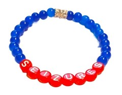 Medical Alert SEIZURES Bracelet