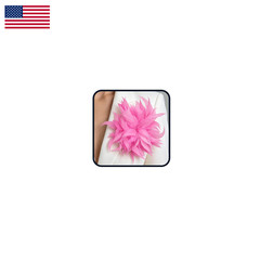 Bike8 Dainty Feather Flower Brooch Pin For Women Elegant Oversized Feather