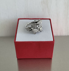 So Cute! Bali Crafted Multi Turtle Band Ring Solid 925 Sterling Silver Size 6