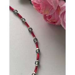 Vintage Hand beaded Chokers Layered