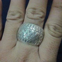 Fine Silver Rings HILLTRIBE Ethno Anello Argento Classic Jungle Dome Carnival
