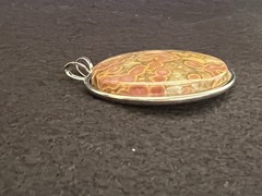 Tuber Agate Pendant 1.5 Inch