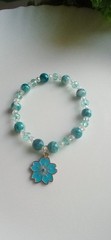 Handmade Beaded Bracelet Multicolor Round Beads Adjustable Beauty Charm Jewelry
