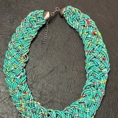 Beaded Necklace from Roatan Honduras