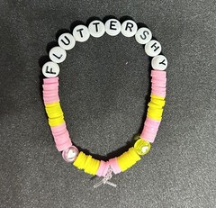 Fluttershy (My Little Pony) Heishi Bracelet