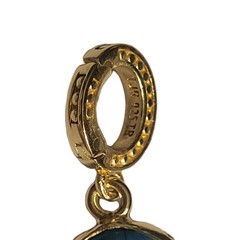 Artisan Collection Of Turkey Blue Glass 18kgos,925, Pendant/Charm,NIP
