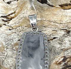 Small .925 Sterling Silver & CZ Good Luck Charm Pendant Horseshoe Clover 7 Etc.