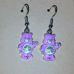 Handmade Care Bears Best Friend Bear Jewelry Women Purple Bestie Nostalgic Y2K