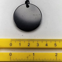 Shungite World Shungite Pendant Circle – Various Sizes