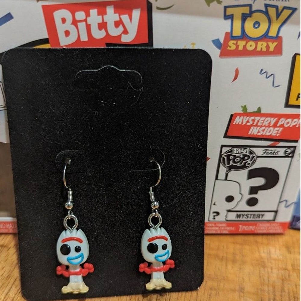 Funko Bitty Pop! Toy Story 4 Forky Earrings #528