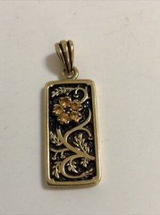 BBJ Thailand Brass PENDANT Rectangle Shape