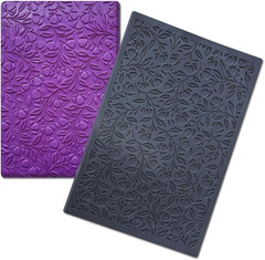 Flowers Polymer Clay Texture Sheets Mats for Polymer Clay Earrings Making Swirls