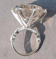 20Ct Certified White Diamond Solitaire Ring ! No Tariffs , Free Diamond Studs