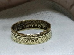 CHUCK e CHEESE- 2005 – Size 12 Token Coin Ring