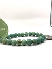 Açaí Seeds Of Life Bracelet With Wax Seal And Teal Beads Whitney Howard Designs