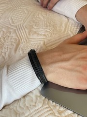 Pierre Lorren key design bracelet Meander Bracelet Ancient Greece Jewelry Men