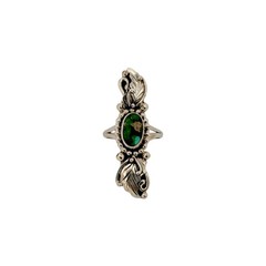 Sheila Becenti, Ring, Sonoran, Sterling Silver, Navajo, 8 1/2