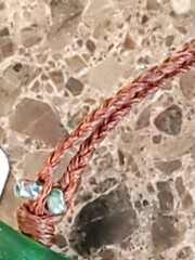 Sea Glass Necklace Men Women Braid Teen Casual Beach Hawaiian Souvenir Surfer