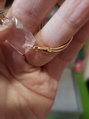 Rose Quartz Adjustable Bolo Bracelet 925 Sterling Silver Rosetone Metal India