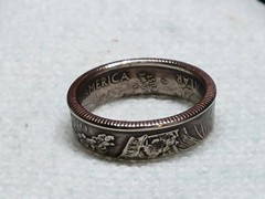 ARIZONA – Size 9 State Quarter Coin Ring