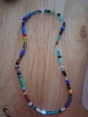 A 16 Inch Seed Bead Necklace Multicolor Brand New Handmade Jewelry