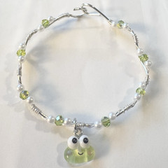 Rae&Tide Handcrafted Keroppi Wave Bracelet